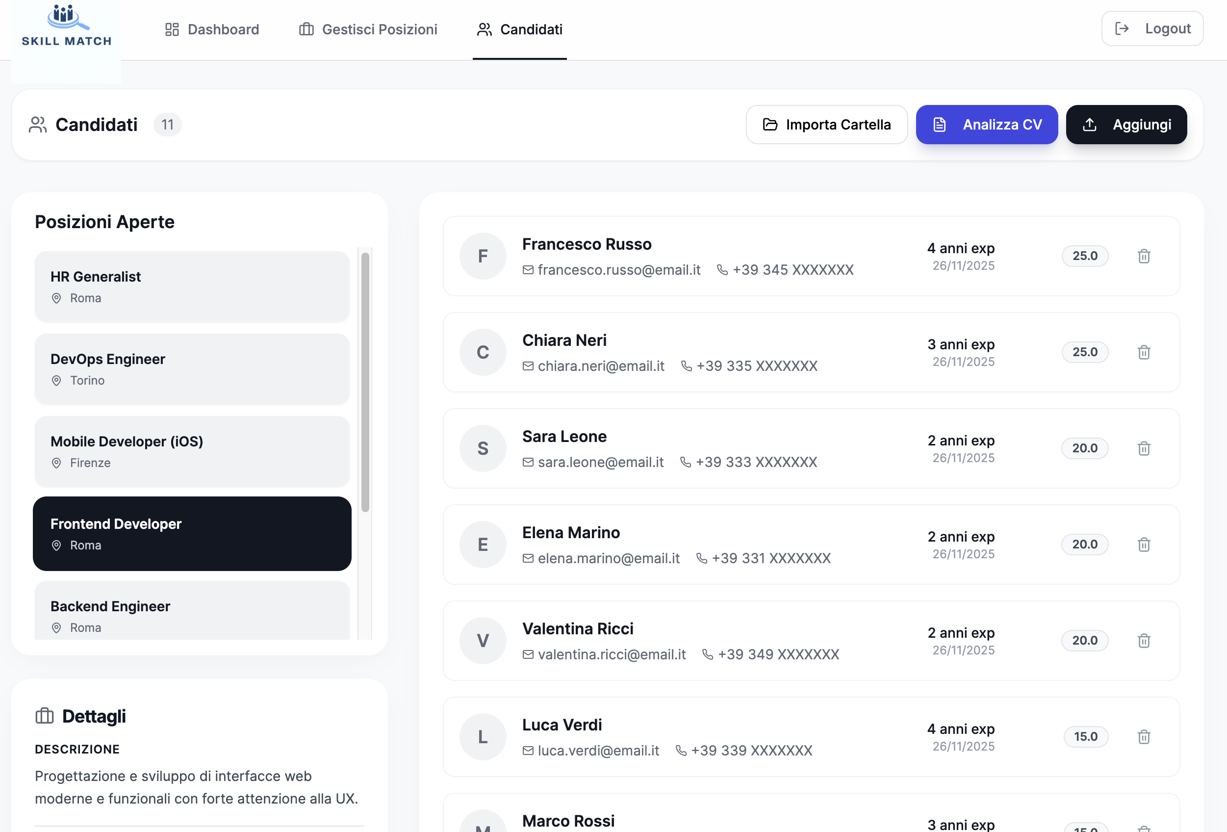 Workflow Skill Match