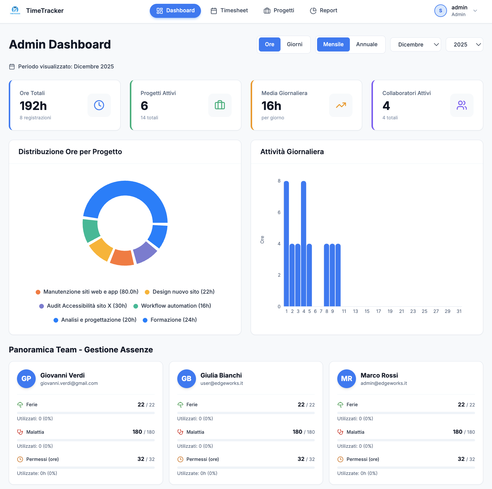 Workflow TimeTracker
